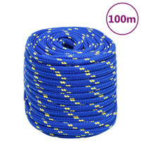 Thumbnail for Bootsseil Blau 18 mm 100 m Polypropylen