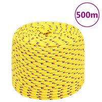 Thumbnail for Bootsseil Gelb 8 mm 500 m Polypropylen