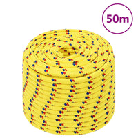 Thumbnail for Bootsseil Gelb 14 mm 50 m Polypropylen
