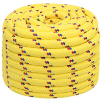 Thumbnail for Bootsseil Gelb 20 mm 50 m Polypropylen