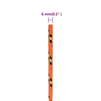 Thumbnail for Bootsseil Orange 6 mm 250 m Polypropylen