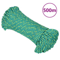Thumbnail for Bootsseil Grün 3 mm 500 m Polypropylen