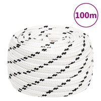 Thumbnail for Arbeitsseil Weiß 18 mm 100 m Polyester