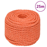 Thumbnail for Arbeitsseil Orange 20 mm 25 m Polypropylen