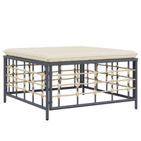 Thumbnail for 8-tlg. Garten-Lounge-Set mit Kissen Anthrazit Poly Rattan