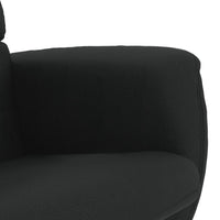 Thumbnail for Relaxsessel mit Fußhocker Schwarz Kunstleder