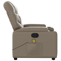 Thumbnail for Massagesessel Cappuccino-Braun Kunstleder