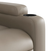 Thumbnail for Massagesessel Cappuccino-Braun Kunstleder