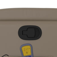 Thumbnail for Massagesessel Cappuccino-Braun Kunstleder