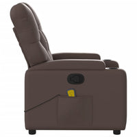 Thumbnail for Massagesessel Braun Kunstleder