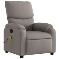 Thumbnail for Massagesessel Taupe Stoff