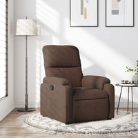 Thumbnail for Relaxsessel Braun Mikrofasergewebe