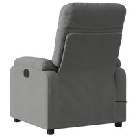 Thumbnail for Massagesessel Dunkelgrau Mikrofasergewebe