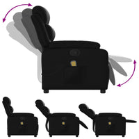 Thumbnail for Massagesessel Schwarz Kunstleder