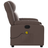 Thumbnail for Massagesessel Braun Kunstleder