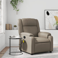 Thumbnail for Massagesessel Cappuccino-Braun Kunstleder