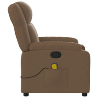Thumbnail for Massagesessel Braun Stoff