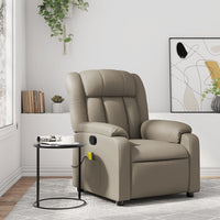 Thumbnail for Massagesessel Cappuccino-Braun Kunstleder