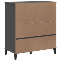 Thumbnail for Bücherschrank VIKEN Anthrazit 80x40x90 cm Holzwerkstoff