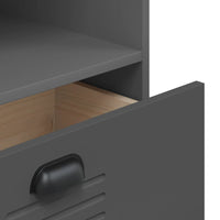 Thumbnail for Bücherschrank VIKEN Anthrazit 60x35x123 cm Holzwerkstoff