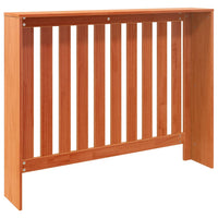 Thumbnail for Heizkörperverkleidung Wachsbraun 108,5x19x84cm Massivholz