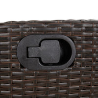 Thumbnail for 7-tlg. Garten-Essgruppe mit Kissen Braun Poly Rattan