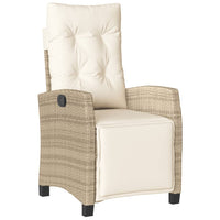 Thumbnail for 9-tlg. Garten-Essgruppe mit Kissen Beige Poly Rattan