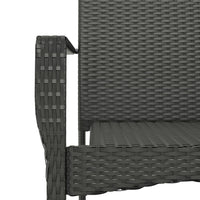 Thumbnail for 7-tlg. Garten-Essgruppe mit Kissen Schwarz Poly Rattan