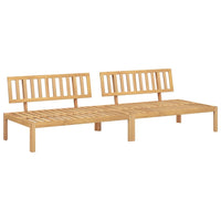 Thumbnail for Garten-Mittelsofas aus Paletten 2 Stk. Massivholz Akazie