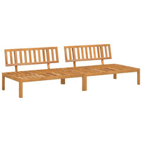 Thumbnail for Garten-Mittelsofas aus Paletten 2 Stk. Massivholz Akazie