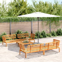 Thumbnail for 5-tlg. Garten-Sofagarnitur aus Paletten Massivholz Akazie