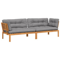 Thumbnail for Garten-Ecksofas aus Paletten mit Kissen 2 Stk Massivholz Akazie