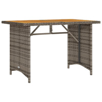 Thumbnail for 6-tlg. Garten-Sofagarnitur mit Kissen Grau Poly Rattan