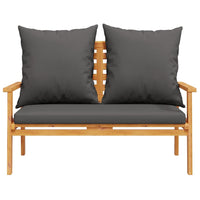 Thumbnail for 3-tlg. Garten-Lounge-Set mit Kissen Massivholz Akazie
