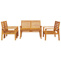 Thumbnail for 5-tlg. Garten-Lounge-Set Massivholz Akazie