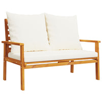 Thumbnail for 5-tlg. Garten-Lounge-Set mit Kissen Massivholz Akazie