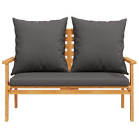 Thumbnail for 5-tlg. Garten-Lounge-Set mit Kissen Massivholz Akazie