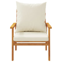 Thumbnail for 5-tlg. Garten-Lounge-Set mit Kissen Massivholz Akazie