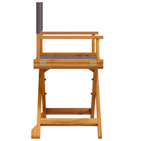 Thumbnail for Klappbare Gartenstühle 6 Stk. Dunkelgrau Stoff