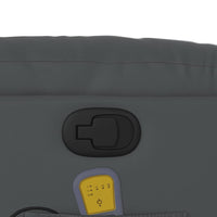 Thumbnail for Massagesessel Grau Kunstleder