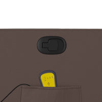 Thumbnail for Massagesessel Braun Kunstleder