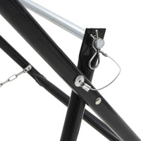 Thumbnail for Schlauchwagen 48 cm 45 kg Schwarz Pulverbeschichteter Stahl