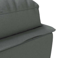 Thumbnail for Massage-Chaiselongue mit Kissen Dunkelgrau Stoff