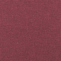 Thumbnail for Chaiselongue mit Kissen Weinrot Stoff