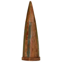 Thumbnail for Regal Boot-Look 39x27x127 cm Altholz Massiv