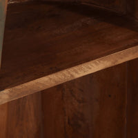 Thumbnail for Regal Boot-Look 39x27x127 cm Altholz Massiv