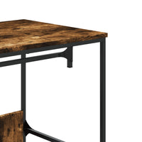 Thumbnail for Kleiderständer Räuchereiche 90x50x180 cm Holzwerkstoff