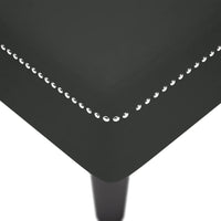 Thumbnail for Chaiselongue mit Kissen und Rechter Armlehne Schwarz Samt