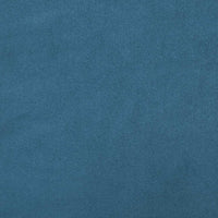 Thumbnail for Chaiselongue mit Kissen und Rechter Armlehne Blau Samt