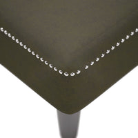 Thumbnail for Chaiselongue mit Kissen & Rechter Armlehne Armeegrün Kunstleder